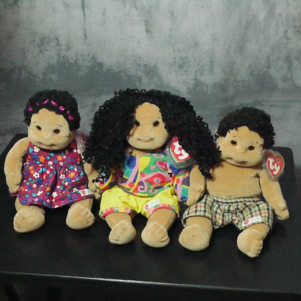 Ty Beanie Kids Rascal, Calypso and Cutie. Lot of 3